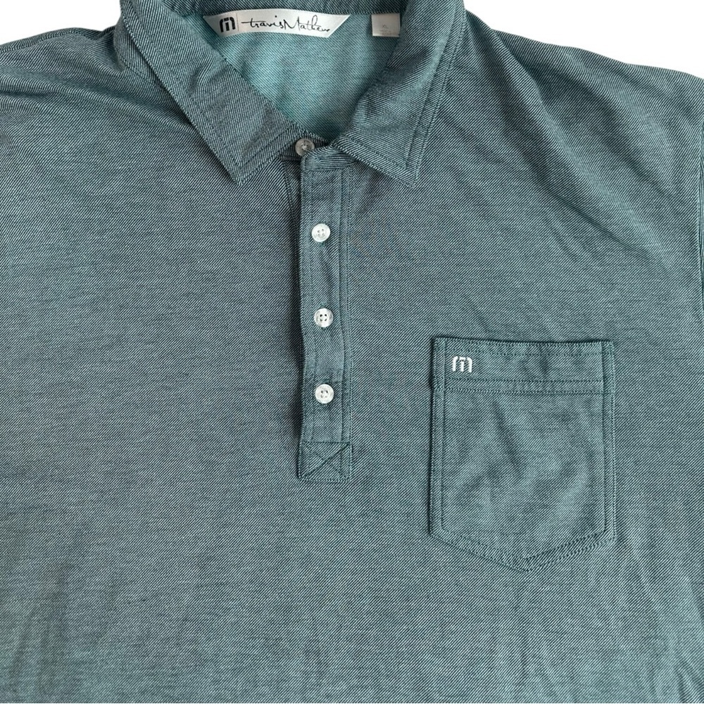 Travis Mathew Men's Performance Golf Short Sleeve Polo Size XL - Picture 2 of 9